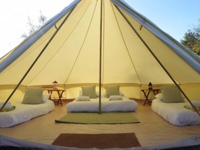 CarFest Bell Tent Furnished