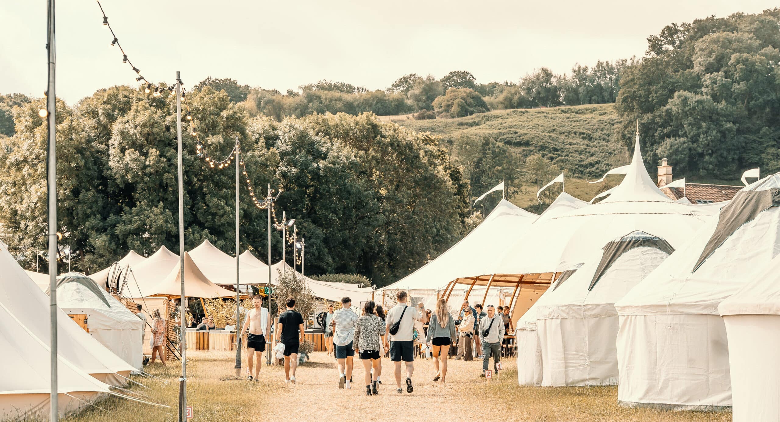 glampville glastotel site glasto 2024 385