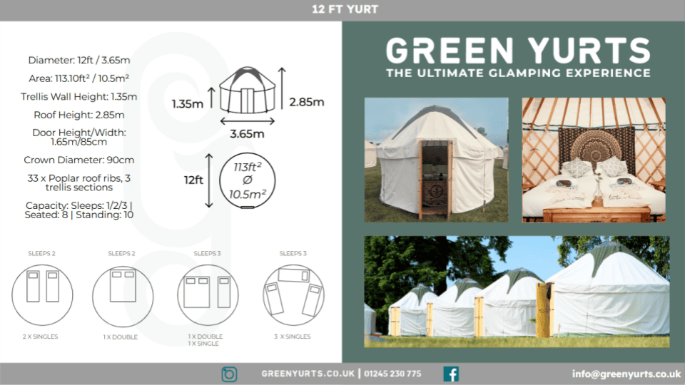 12ft yurt