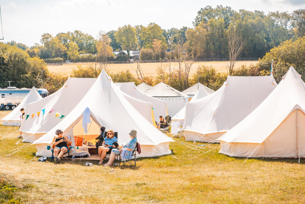 green yurts big feastival 2025 0442