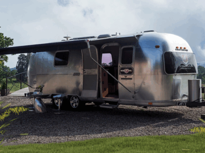 CarFest Airstream two berth