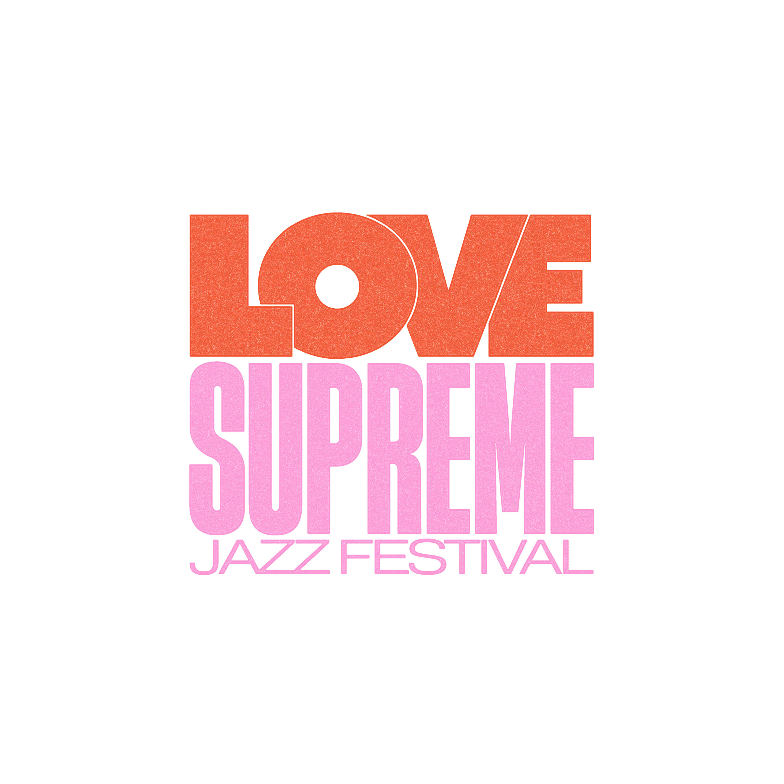 love supreme logo jazz fest colour texture