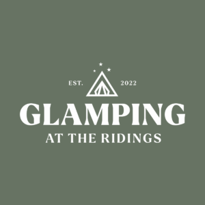 logo glamping atthe ridings